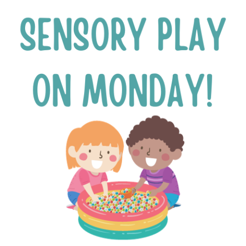 Sensory Play on Monday