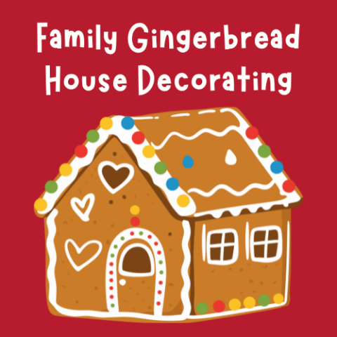 Family Gingerbread House Decorating