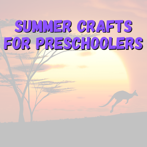 summer crafts for preschoolers