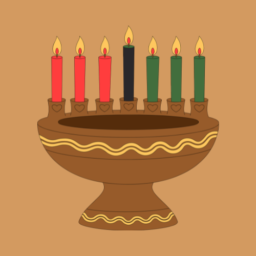Kwanzaa candles